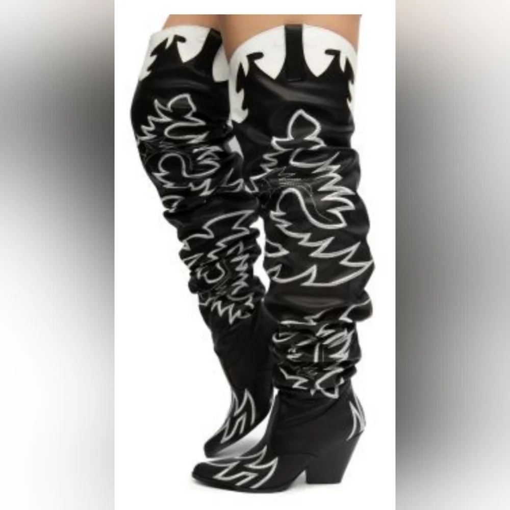 Over the knee boots. - Picture 2 of 2